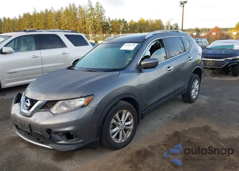 2016 Nissan Rogue Sv from USA, damaged, VIN JN8AT2MV7GW136117